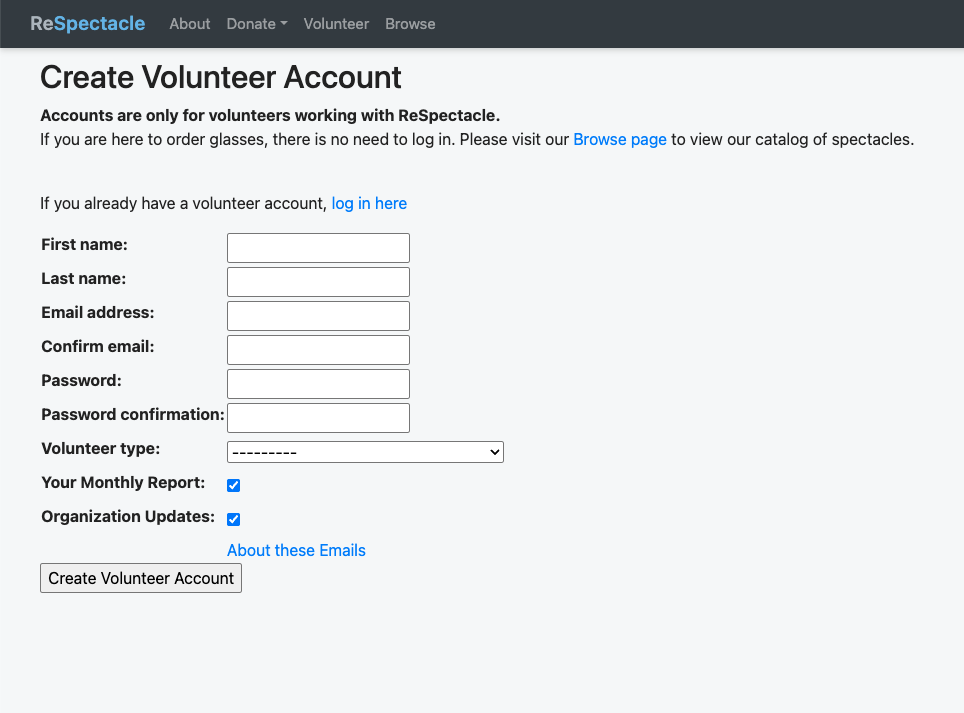 volunteer